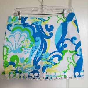 LILLY PULITZER SKORT SZ 6